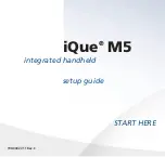 Preview for 1 page of Garmin iQUE M5 Setup Manual