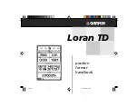 Preview for 1 page of Garmin Loran TD Handbook