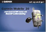 Garmin Mobile 20 Set Up And Go Manual preview