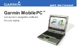 Preview for 1 page of Garmin Mobile PC Quick Start Manual