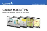 Предварительный просмотр 1 страницы Garmin Mobile PC User Manual