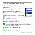 Предварительный просмотр 8 страницы Garmin MOBILE XT Owner'S Manual