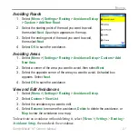Предварительный просмотр 27 страницы Garmin MOBILE XT Owner'S Manual