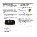 Preview for 8 page of Garmin Montana 600 Series Owner'S Manual