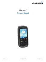 Garmin Monterra Owner'S Manual preview