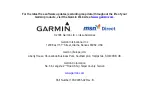 Preview for 8 page of Garmin MSN Direct Receiver Instructions Manual