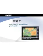 Preview for 1 page of Garmin MX20 Pilot'S Manual