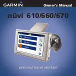 Garmin N??VI 670 Owner'S Manual preview