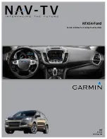 Предварительный просмотр 1 страницы Garmin NTX54-Ford Instructions Manual