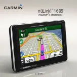 Garmin nuLink 1695 Owner'S Manual preview