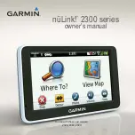 Garmin nuLink! 2320 Owner'S Manual предпросмотр