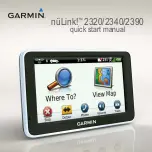 Garmin nuLink! LIVE 2390 Quick Start Manual preview