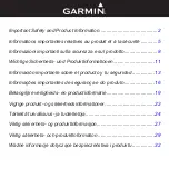 Preview for 1 page of Garmin nuvi 1260T Product Information