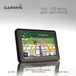 Preview for 1 page of Garmin nuvi 1450LM Quick Start Manual