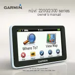 Garmin nuvi 2200 Owner'S Manual preview