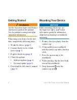 Preview for 2 page of Garmin NUVI 2300 series Quick Start Manual