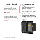 Предварительный просмотр 7 страницы Garmin nuvi 500 Series Owner'S Manual