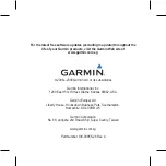 Preview for 64 page of Garmin Nuvi 765 - Widescreen Bluetooth Portable GPS... Owner'S Manual