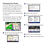 Предварительный просмотр 7 страницы Garmin Nuvi 785T - Hiking GPS Receiver Quick Start Manual