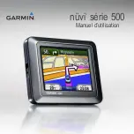 Garmin nuvi serie 500 Manuel D'Utilisation preview