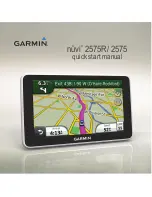 Garmin nuvi2575 Quick Start Manual preview