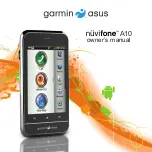 Garmin NUVIFONE A10 Owner'S Manual предпросмотр