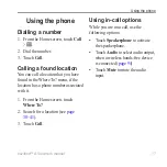 Preview for 25 page of Garmin NUVIFONE A10 Owner'S Manual