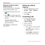 Preview for 30 page of Garmin NUVIFONE A10 Owner'S Manual