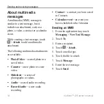 Preview for 62 page of Garmin NUVIFONE A10 Owner'S Manual