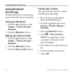 Preview for 102 page of Garmin NUVIFONE A10 Owner'S Manual