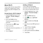 Preview for 105 page of Garmin NUVIFONE A10 Owner'S Manual