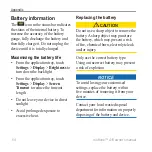 Preview for 122 page of Garmin NUVIFONE A10 Owner'S Manual