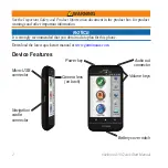 Предварительный просмотр 2 страницы Garmin NUVIFONE A10 Quick Start Manual