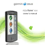 Предварительный просмотр 1 страницы Garmin NUVIFONE A50 Owner'S Manual