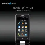 Garmin nuvifone M10E Owner'S Manual preview