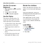 Preview for 16 page of Garmin nuvifone M10E Owner'S Manual