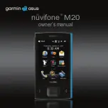 Garmin NUVIFONE M20 Owner'S Manual предпросмотр