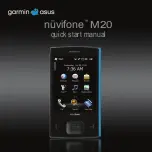 Garmin NVIFONE M20 Quick Start Manual preview