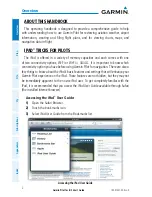 Предварительный просмотр 18 страницы Garmin Pilot User's iOS User Manual