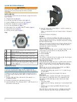 Preview for 2 page of Garmin quatix Quick Start Manual