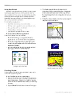 Preview for 20 page of Garmin Que Application Manual