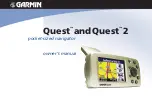 Garmin Quest TM Owner'S Manual preview