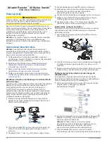 Предварительный просмотр 34 страницы Garmin REACTOR 40 KICKER SUZUKI ADAPTER Installation Instructions Manual