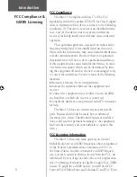 Preview for 4 page of Garmin RINO 110 - Hiking GPS Receiver Owner'S Manual And Reference Manual