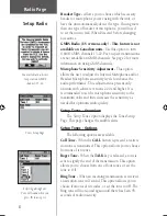 Preview for 18 page of Garmin RINO 110 - Hiking GPS Receiver Owner'S Manual And Reference Manual