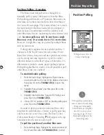 Preview for 21 page of Garmin RINO 110 - Hiking GPS Receiver Owner'S Manual And Reference Manual