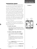 Preview for 23 page of Garmin RINO 110 - Hiking GPS Receiver Owner'S Manual And Reference Manual