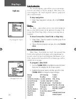 Preview for 30 page of Garmin RINO 110 - Hiking GPS Receiver Owner'S Manual And Reference Manual