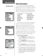 Preview for 46 page of Garmin RINO 110 - Hiking GPS Receiver Owner'S Manual And Reference Manual