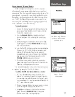 Preview for 49 page of Garmin RINO 110 - Hiking GPS Receiver Owner'S Manual And Reference Manual